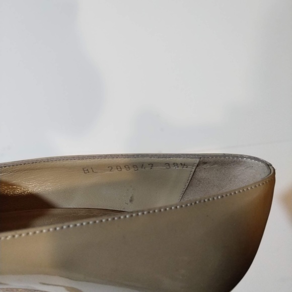 YSL YVES SAINT LAURENT Tribtoo 80 Nude Heel 38.5 - Picture 8 of 12